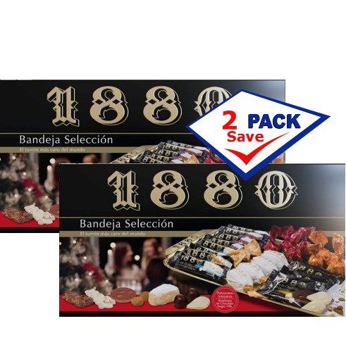 Bandeja Seleccion Gourmet by Turrones 1880 17.9 Oz Pack of 2